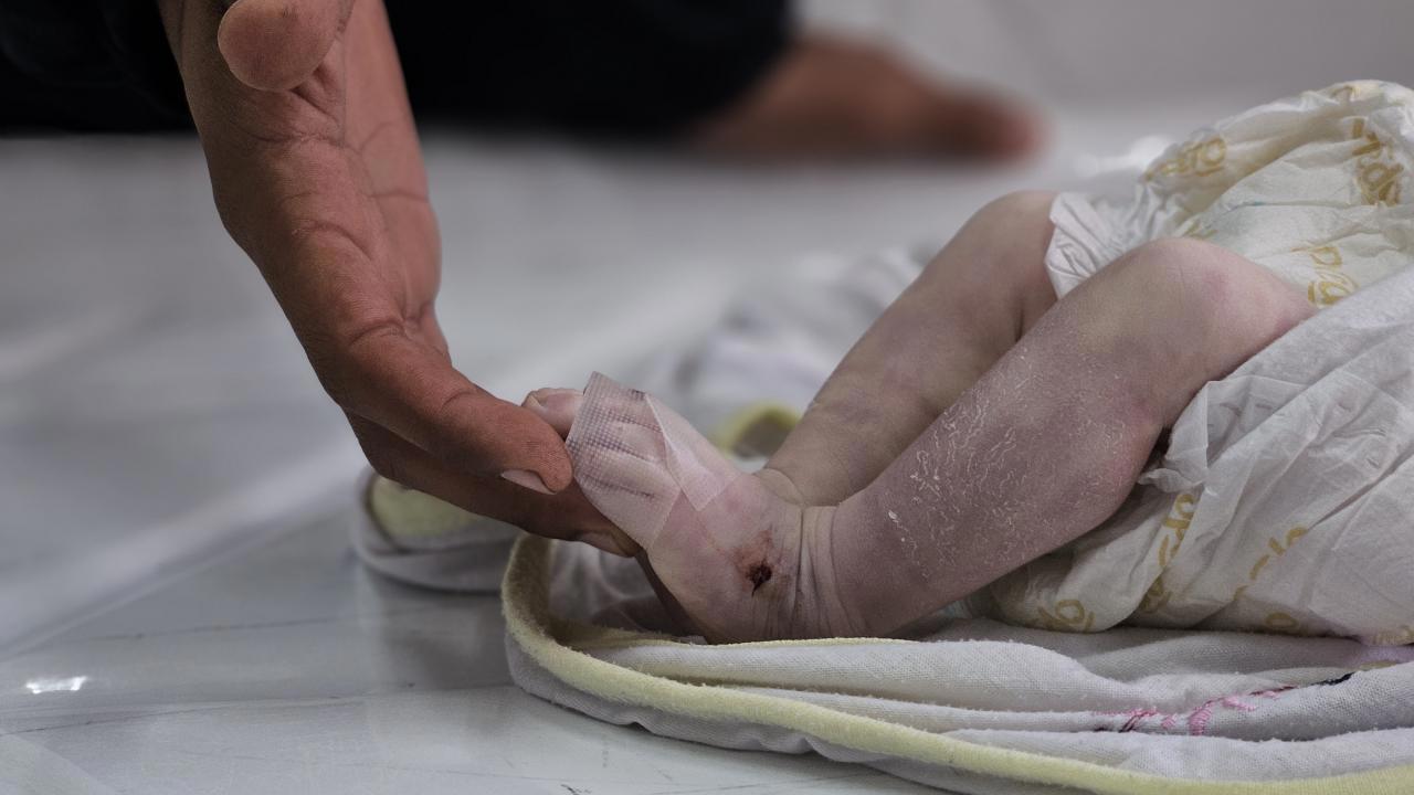 35 günlük bebek donarak öldü