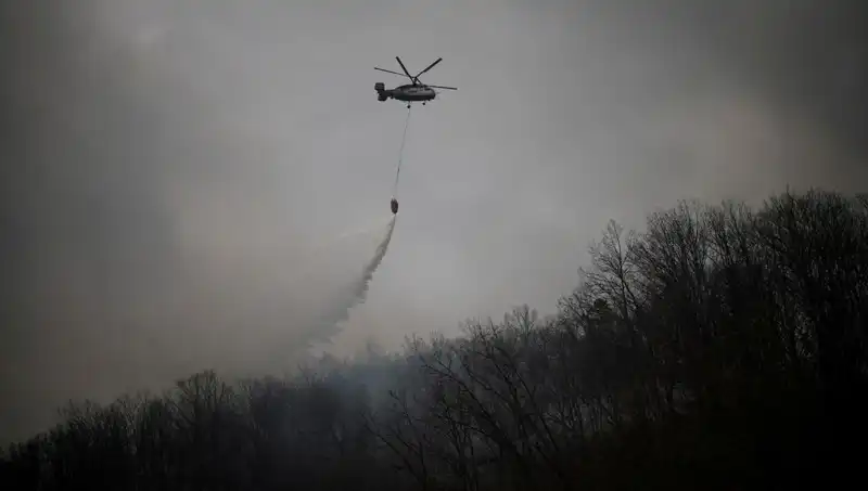 Güney Kore'de Yangın Söndürme Helikopteri Düştü: Üzücü Kaza ve Sonrası