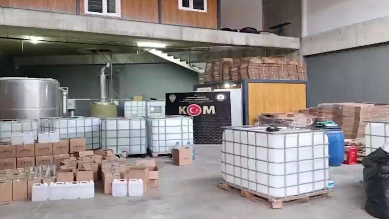 Çengel Operasyonları Sonuç Verdi, 137 Bin Litre Sahte Alkol ve Etil Alkol Ele Geçirildi!