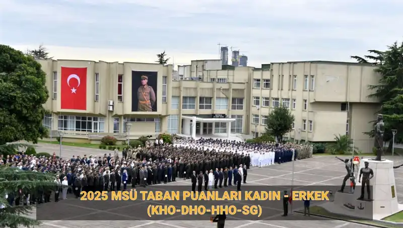 2025 MSÜ Taban Puanları Açıklandı: Kara, Deniz, Hava ve Sahil Güvenlik!