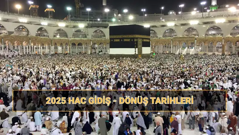 2025 Hac Tarihleri ve Fiyatları: Hacca Hazırlık Süreci Başladı