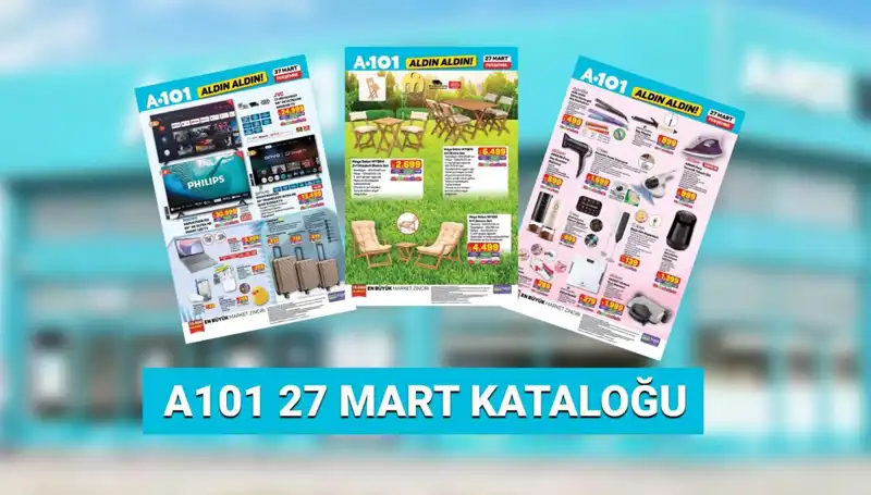 27 Mart Perşembe, A101'de Kaçırılmayacak Fırsatlar Sizi Bekliyor!