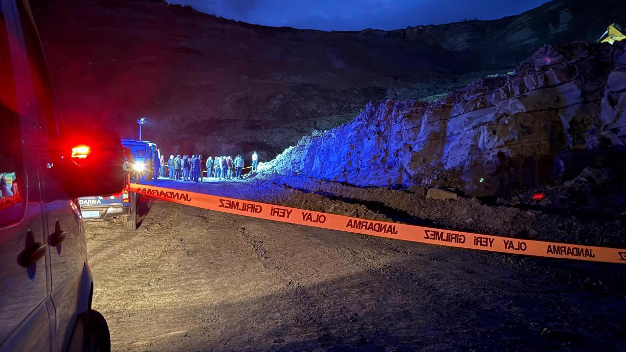 Bursa'da Maden Ocağında Göçük