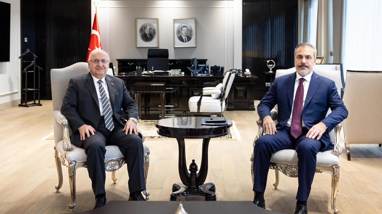 Bakan Güler ve Bakan Fidan İstanbul'da görüştü