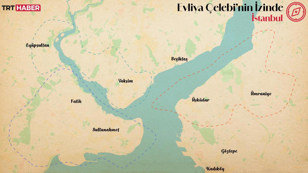 İstanbul'da Evliya Çelebi Turu