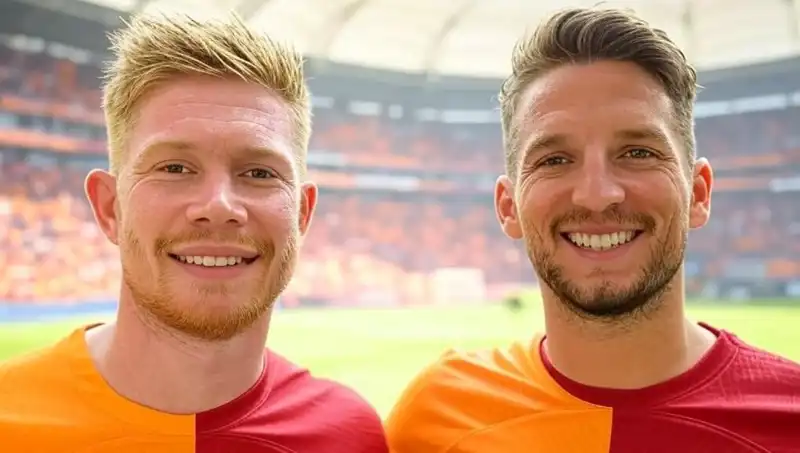 Galatasaray, Kevin de Bruyne İçin Dries Mertens’i Göreve Çağırdı!