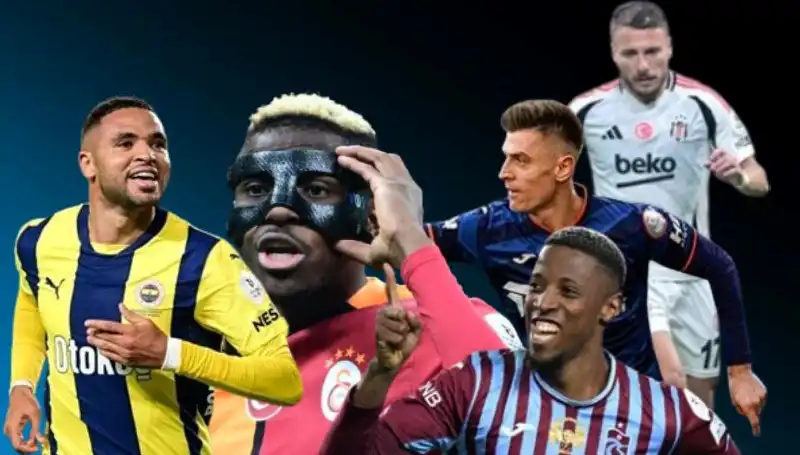 Süper Lig’de Gol Krallığı Yarışı Heyecanı: Osimhen, Banza ve En-Nesyri Kim Önde?