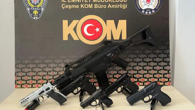 Çeşme'de Suç Örgütüne Gözaltı: 3 Kişi Tutuklandı