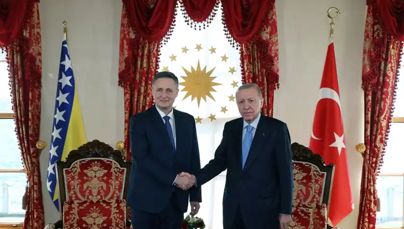 Cumhurbaşkanı Erdoğan, Bosna-Hersek’le İlişkileri Güçlendirmek İçin Becirovic'le Görüştü
