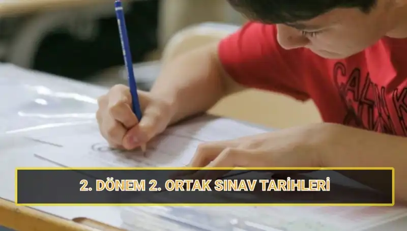 MEB'ten Dikkat Çeken Açıklama: 2. Dönem İkinci Ortak Yazılı Sınav Tarihleri Belli Oldu
