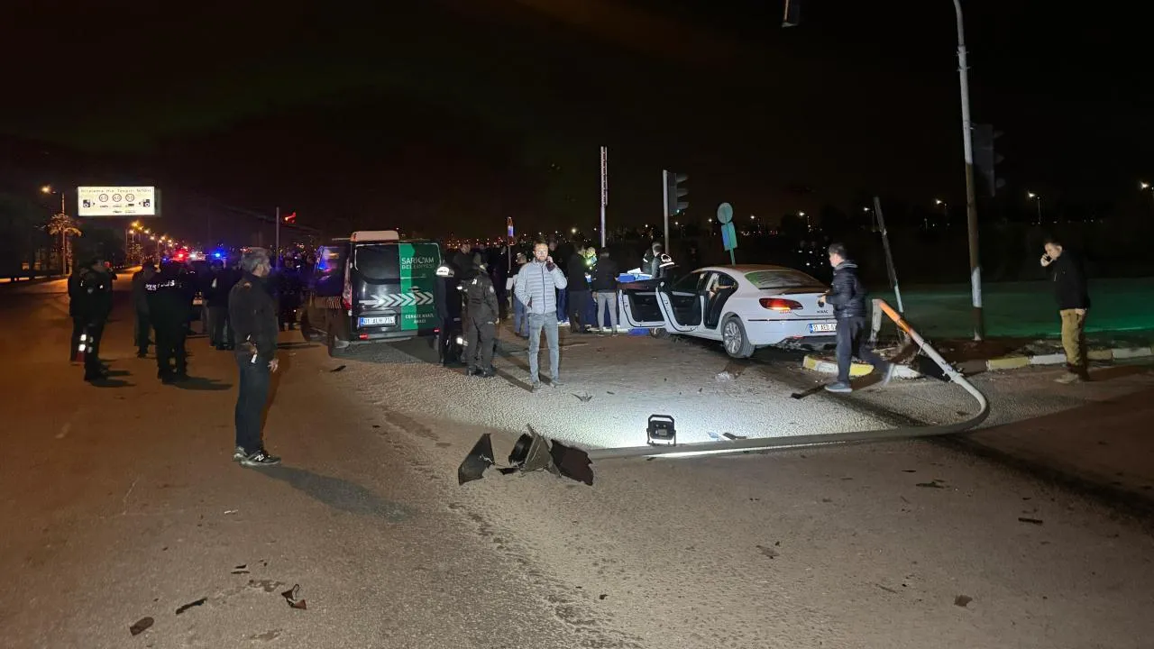 Adana’da Otomobilin Çarptığı Polis Memuru Şehit Oldu