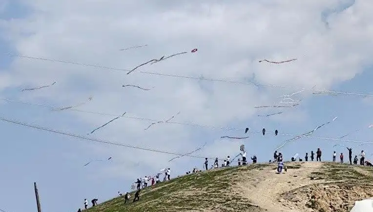 Uçurtma Şöleni: Renklerin Dansı Gökyüzünü Süslüyor!