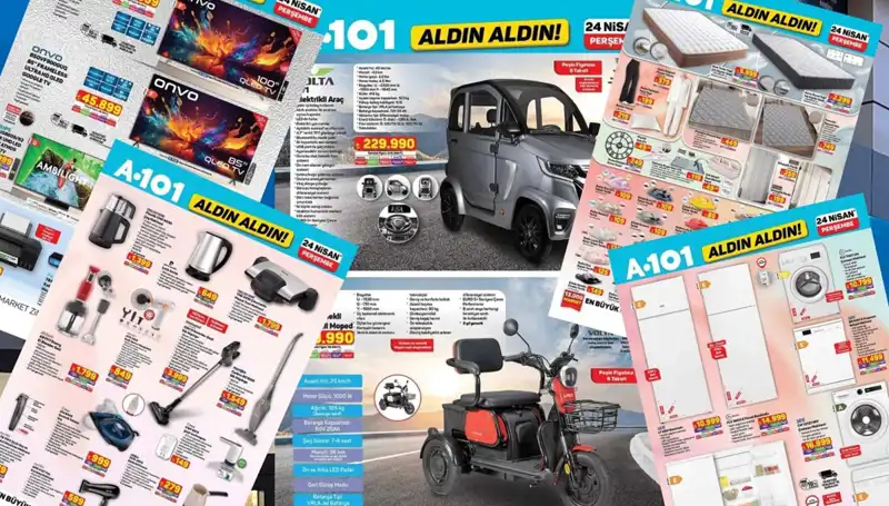 A101'de Yeni Kampanya: Perde, Halı, Yatak ve Mutfak Elektroniği Şimdi Rafta!